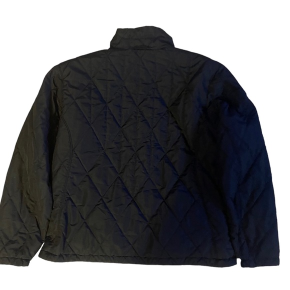 Women’s Columbia Quilted Jacket, Reversible, Black/Gray, P2P:22.5” Length:25.5” - Picture 3 of 6